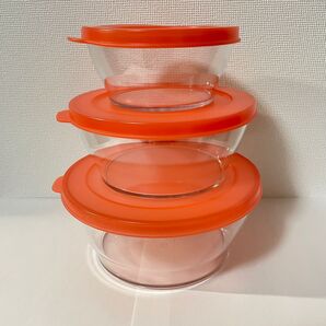 【新品未使用】Tupperware クリスタルディッシュSMLギフト 送料無料