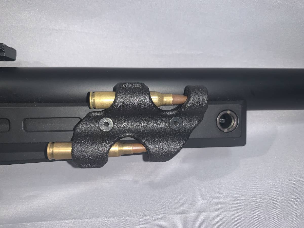 WEB限定デザイン 5.56用 バレットホルダー 20mmレイル ダミーカート付き 通販 7.62mmダミーカートホルダー M-LOK対応