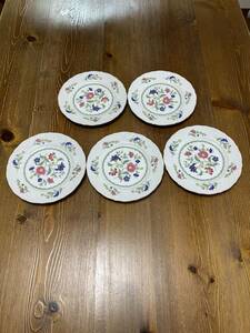  wonderful plate plate 5 pieces set * made in Japan 