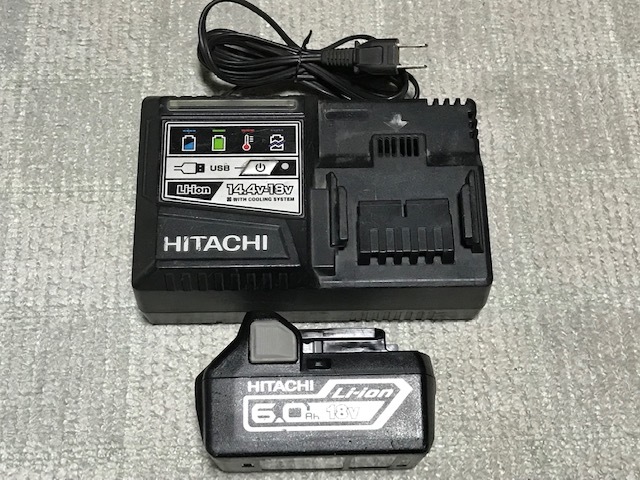 ヤフオク! -日立 18v バッテリーの中古品・新品・未使用品一覧