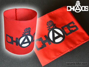 *British PUNK Fashion* lock . accent * arm band arm band [CHAOS & SKULL] free shipping 