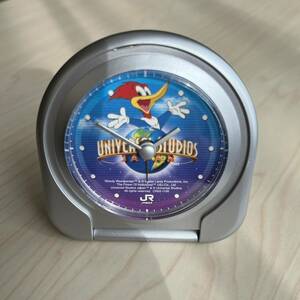 【新品/即決】USJ非売品 JR西日本 UNIVERSAL STUDIOS JAPAN ユニバーサル スタジオ ジャパン ウッディウッドペッカー 目覚まし時計