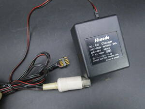 送料350円　ヒノデ　Hinode　Ni-cd チャージャー　AC-100V　5VA　DC-15V 45mA　（RRN77