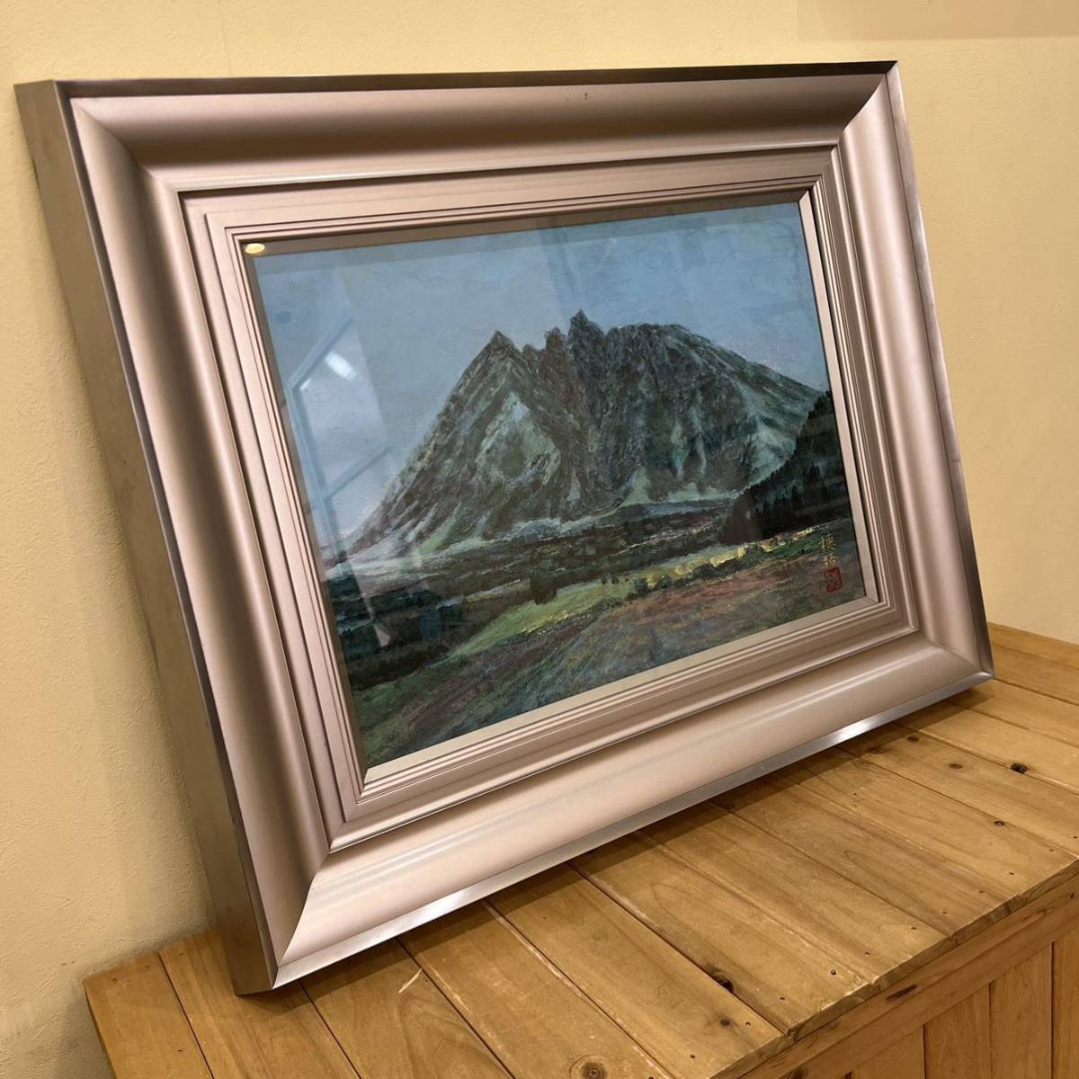 正規通販】油絵「戸隠山」1959 F6 絵画 絵画 | icvinci.edu.it