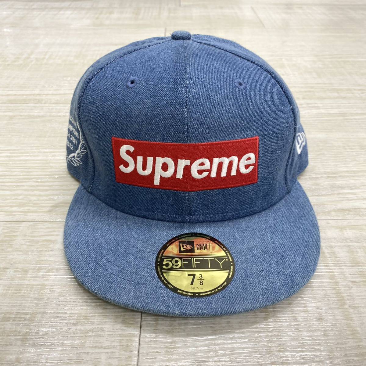17aw 希少 SUPREME ブルックリン オープン記念 カモ ボックス ロゴ