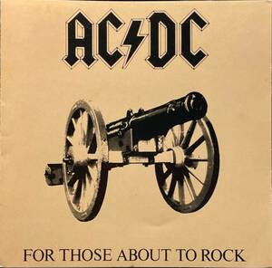 (C19H)☆ハードロック名盤/AC/DC/悪魔の招待状/For Those About To Rock☆