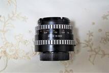 超貴重 Carl Zeiss aus JENA Pancolar 1.8/50 ゼブラ MADE IN DDR 旧東ドイツ製 M42マウント_画像2