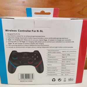 【中古動作確認品】Nintendo Switchなどに Wireless Controller For N-SL コントローラーの画像2