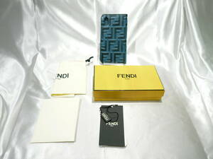 *FENDI Fendi iPhone X iPhone 10 leather cover *