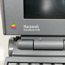 ●○珍品 お宝 激レア品 Apple Macintosh PowerBook 145B 【JLPGA 茶色皮張り145B 1993 CHAMPION SHIP記念】○●_画像6