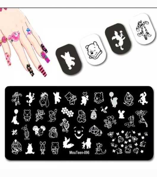 ネイルスタンププレート MouTeen-096