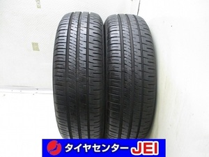 175-65R14 9分山 ダンロップ エナセーブEC204 2019年製 中古タイヤ【2本】送料無料(M14-2970）