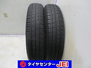 145-80R13 9-8.5分山 ヨコハマ ブルーアースES32 2022年製 中古タイヤ【2本】送料無料(M13-3143）