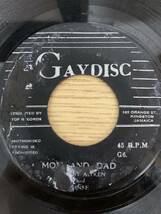 Bobby Aitken And Tinse - Don't Leave Me / Mom & Dad(Gaydisc) 7inch JAオリジナル盤_画像4