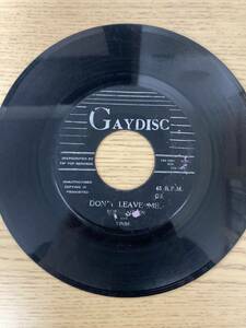 Bobby Aitken And Tinse - Don't Leave Me / Mom & Dad(Gaydisc) 7inch JAオリジナル盤