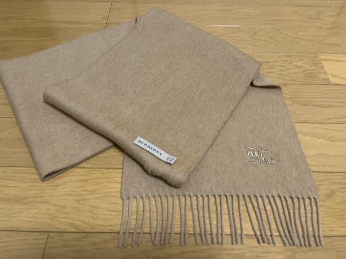 ヤフオク! -バーバリー マフラー カシミヤ ベージュの中古品・新品・未 ...