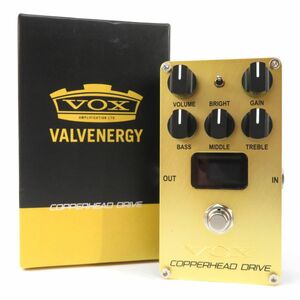 094s☆VOX ヴォックス ボックス VE-CD COPPERHEAD DRIVE ギター用 エフェクター オーバードライブ ※中古