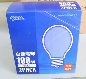 24 piece set light bulb E26 gold .OHM LC100V100W2PA control number : RH-355