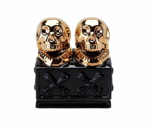 NEIGHBORHOOD Dualskull Incense Chamber "Black Gold"