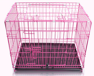  for small dog *L size folding pet cage / dog cage / cat cage peach **