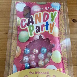 【未開封】iPhoneX用 アメリカンデリケース キャンディ iP8-CH01