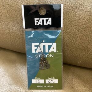 0.7g 22mm ファータ スフーン 新品 オリーブベレット ゴーセン FATA SFOON スプーン 管理釣り場 管釣り トラウト