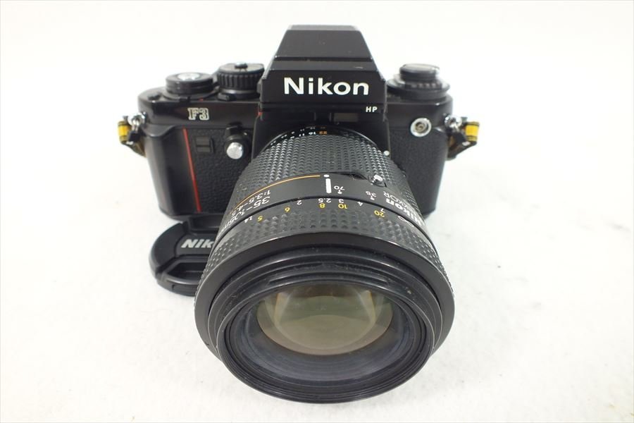 美品】Nikon F3 HP ニコン ハイアイポイント ブラックボディ プロ用 ...