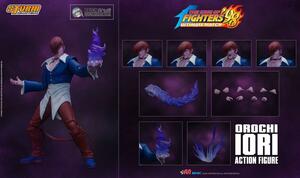 新品未開封 Storm Collectibles キングオブファイターズ Orochi Iori 八神庵 yagami KOF 1/12(検バンダイ メディコム メディコス 超像革命)