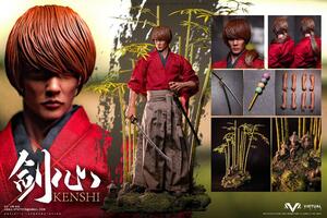 新品未開封 VTSTOYS VM-043A 剣心 KENSHIN 1/6 フィギュア (検 ホットトイズ DID FLAGSET i8toys DAMTOYS verycool るろうに )