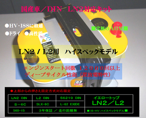 HONDA シビック／タイプR（FK）に オプティマ YT925S-Lイエロートップ「LN2」対応KIT！送料込み！