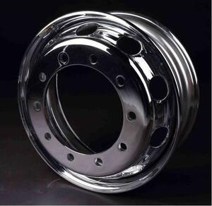 new arrival ISO Chrome plating wheel front 22.5*7.50 10 hole 