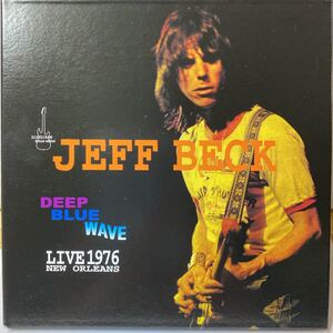 見開き紙ジャケット★JEFF BECK/DEEP BLUE WAVE〜LIVE 1976 NEW ORLEANS デッドストック新品 オリジナル・プレス廃盤2枚組CD