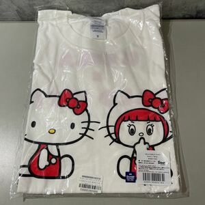 Неокрытый! Супер редко ● Kimura Kaela x Hello Kitty Collaboration Goods/T -Fish/S Size/White/White/White/Kitty/Sanrio/Hello Kaela/Sanrio ★ A1561