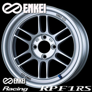 送料無料 ENKEI エンケイ レーシング RPF1 RS 15inch 8.0J +28 4穴PCD100 シルバー 国産 軽量ホイール 4本