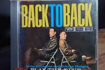 デュークエリントン&ジョニーホッジス/back to back.ベスト50.ブルースナンバー_画像1