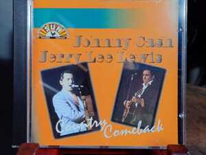 Jerry Lee Lewis / Johnny Cash SUNレコード輸入盤 美盤