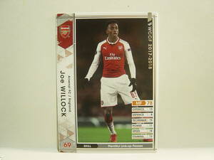 WCCF 2017-2018 白 ジョー・ウィロック　Joe Willock 1999 England　Arsenal FC 17-18 #A03 Panini