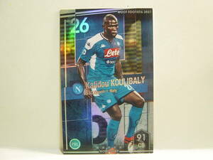 WCCF FOOTISTA 2021 カリドゥ・クリバリ　Kalidou Koulibaly 1991 Senegal　SSC Napoli Italy 20-21 World Star