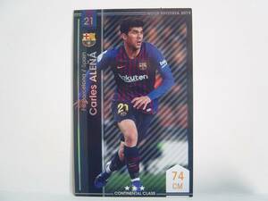 WCCF FOOTISTA 2019 カルレス・アレニャ　Carles Alena 1998 Spain　FC Barcelona 18-19　3-25R