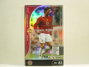 WCCF 2005-2006 WWF クリスティアーノ・ロナウド　Cristiano Ronaldo No.7 Manchester United England 05-06 FOOTISTA