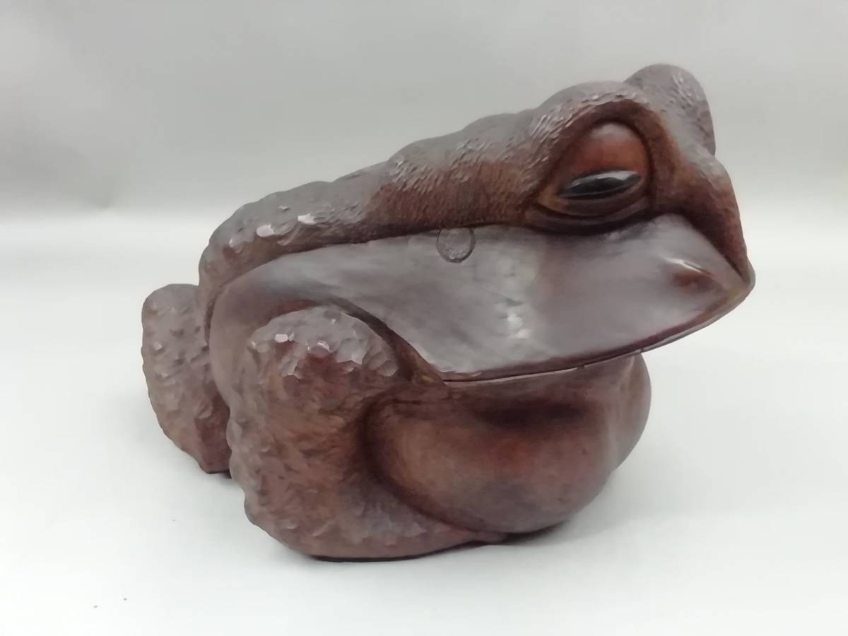 조각상 주조 개구리 개구리 절묘한 공예품, 수제 작품, 내부, 잡화, 장식, 물체