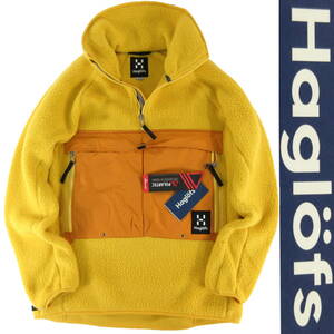 定4.5万 新品◆Haglofs×Nigel Cabourn◆保温 POLARTEC IC3 マウンテン スモック M 黄◆ホグロフス ナイジェル・ケーボン 605015◆J574