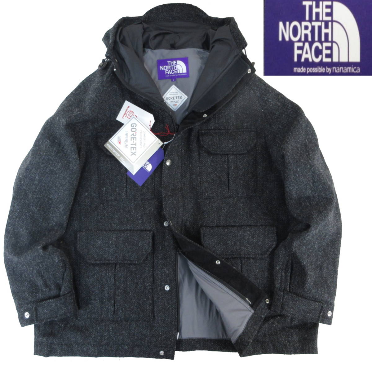 2023年最新】ヤフオク! -the north face purple label harris tweed