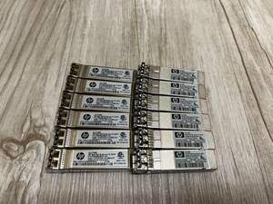 #6099-0906◎12本セット◎動作外し品 HP AJ716B HP 8Gb SW B-Series FC SFP+ トランシーバ モジュール SFP SFP＋ 発送:60予定