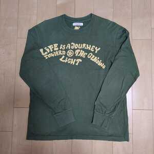 H.R.MARKET Hollywood Ranch Market is lilac n long sleeve cut and sewn long T-shirt long sleeve T shirt embroidery b lube Roo 