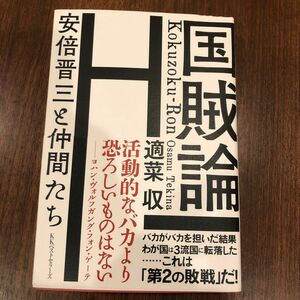 国賊論　安倍晋三と仲間たち 適菜収／著