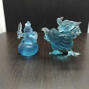  Dragon Quest gong ke clear eraser figure 2 body set Sly m Night dragon ......