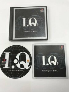 23@PS-003 ソニー sony プレイステーション PS 1 プレステ IQ レトロ ゲーム ソフト ケース割れあり 使用感あり