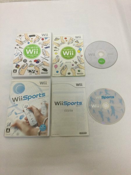 Wii23-004 任天堂 ニンテンドー Wii スポーツ リゾート はじめてのWii セット レトロ ゲーム ソフト