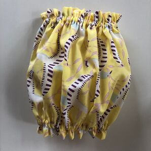 犬用スヌード★かもめ(イエロー) Sサイズ ハンドメイド